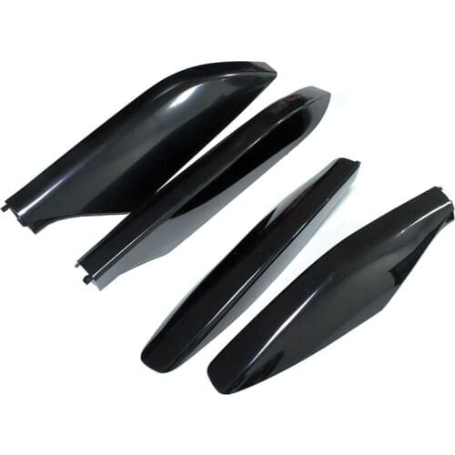 FOR Lexus GX470 2003 2004 2005 2006 2007 2008 2009 Black ABS Roof Rack Bar Rail End Protection Cover Shell replace 4PCS