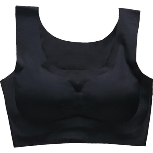 No Rims Strawless Lingeries Underwears Women bras plus size XXL One piece Sleep Bra womens Vest
