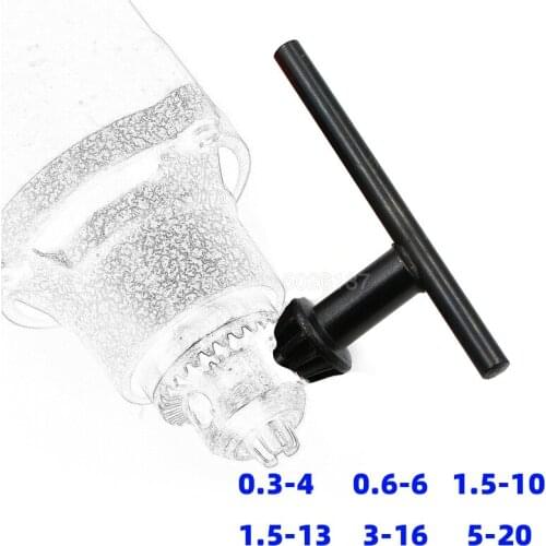 1PCS Multifunctional Electric Drill Chuck Keys Wrench Household Tools Accessories Hand Tool Part Applicable To With Gum Cover
