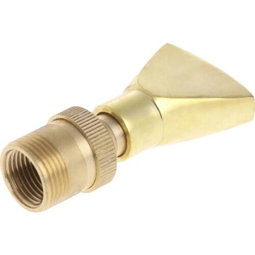 2021 New 1/2" DN15 3/4" DN20 Fan Shape Spring Fountain Pond Nozzle Sprinkler Spray Head