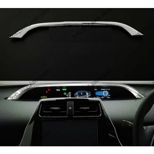 ABS Inner Meter Chrome Panel Garnish Cover Trim for Toyota Prius XW50 50 2016 2017 2018