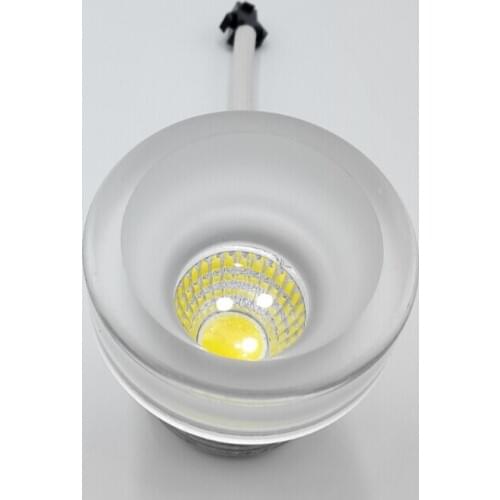 Free shipping 5W Dimmable LED Mini Cabinet Light Wine cabinet Light Spotlight with Driver Display recessed lamp Aluminum+Acrylic