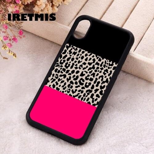 Iretmis 5 5S SE 2020 phone cover cases for iphone 6 6S 7 8 Plus X Xs Max XR 11 12 MINI Pro Soft Silicone Leopard National Flag