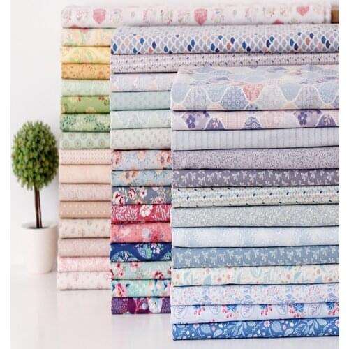 Dailylike Cotton Quilting Fabrics 100% Cotton Fabrics for Sewing Textile Quilting Curtain Tablecloth Quilting Patchwork Bedding