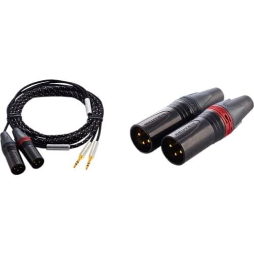 Fanmusic ZY-273 Earphone Upgraded Cable XLR Male plug