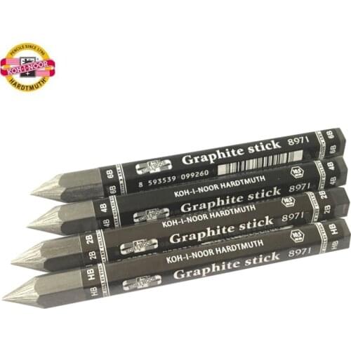 Short and thick Graphite rod pencil sketch drawing graphite rod carbon rod 4pcs/lot