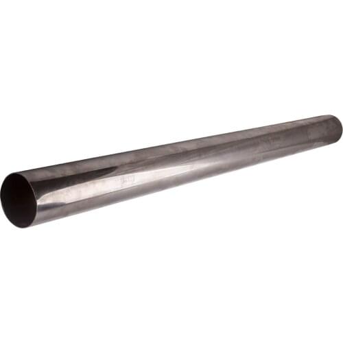 4 Feet 3.5 inch 89mm Straight Exhaust Pipe Tube T304 Stainless Steel Piping Duct