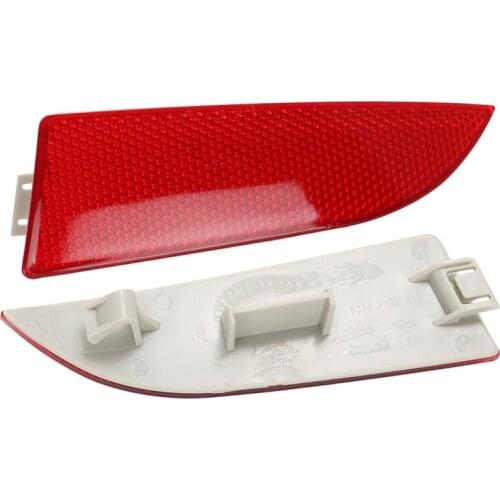 New Rear Right Red Bumper Reflector Light Housing for BMW E83 X3 2007-2010 OEM # 63147162218 63-14-7-162-218 63 14 7 162 218