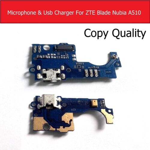 USB Charge Port Board For ZTE blade A510 Nubia BA510 Usb charging Dock Connector with Vibrator Motor Module Flex Cable Accessory