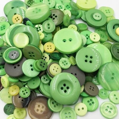 Mix size 50 Gram DIY Making Hand Knitting dolls clothing Buttons Resin Promotions Mixed Sewing Scrapbook PT226