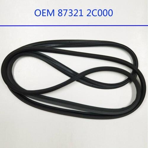OEM 873212C000 Rear Trunk Rubber Weather Strip For 2003-2008 Hyundai Tiburon Tuscani 87321-2C000