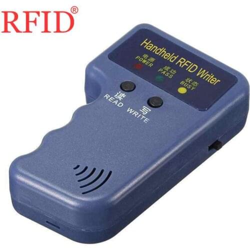 Handheld 125Khz EM4100 TK4100 T5577 EM4305 5200 RFID Card Copy Machine Copier Duplicator Programmer Reader Writer ID Keyfobs 5