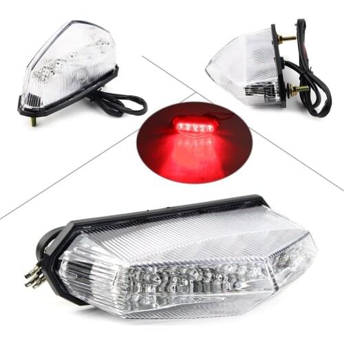 LED Tail Brake Stop Running Light For Motorcycle Dirt Pit Dual Sport Bike Quad ATV Universal