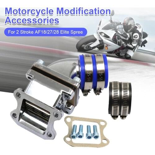 DIO50 Performance Intake Manifold for 2 Stroke AF18 / 27/28 Elite Spree Motorcycle Modification Accessories Drop Shipping
