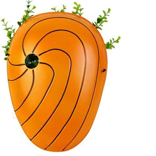 Japanese Anime Cosplay Masks Akatsuki Obito Madara Ninja Tobi Uchiha Cosplay Costume Accessories PVC Mask Halloween Party Props