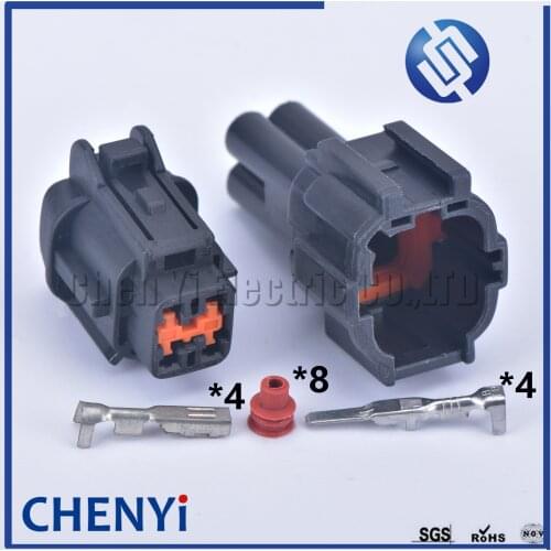 1 set 4 pin 2.2mm male female plug automotive wire connectors cable connector 6185-1169 PB291-04027/6188-0557