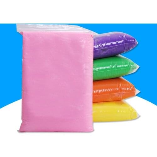 1000 G Ziplock Bag Pack 24 Colors Pottery Clay Space Clay Color Clay Super Light Clay Children Puzzle DIY 1kg Super Light Clay