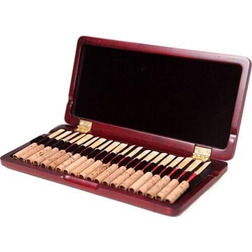 Oboe reed box wood reed box professional high-grade reed box