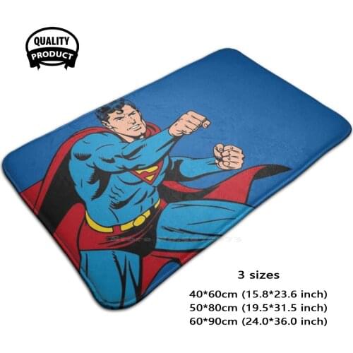 Superhero 3 Sizes Home Rug Room Carpet