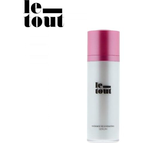 LE-TOUT Le-Tout Radiance Rejuvenating Serum 30 mL Visibly Reduce Wrinkles and Fine Lines Skin Uniform Luminous Le Tout Cosmetics