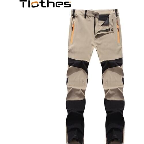 Summer Cycling Pants Men Outdoor Quick Drying Thin Stretch Hiking Pants Windproof Breathable Trekking Fishing Climb Run Trousers