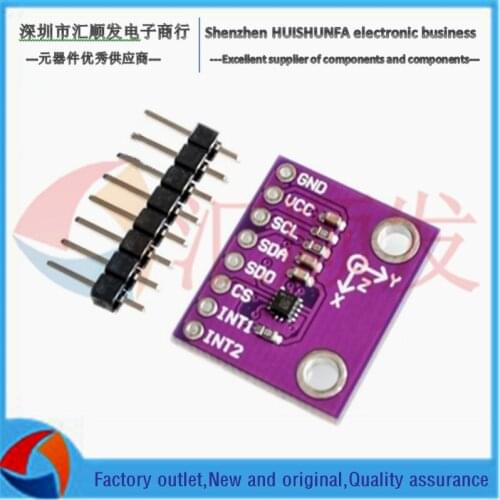 MCU-lis2dh12tr triaxial acceleration module sensor board replaces ADXL345