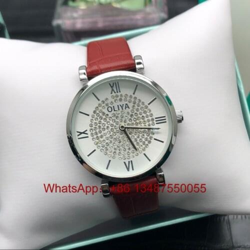 Часы со стразами женские OLIYA China At AliExpress