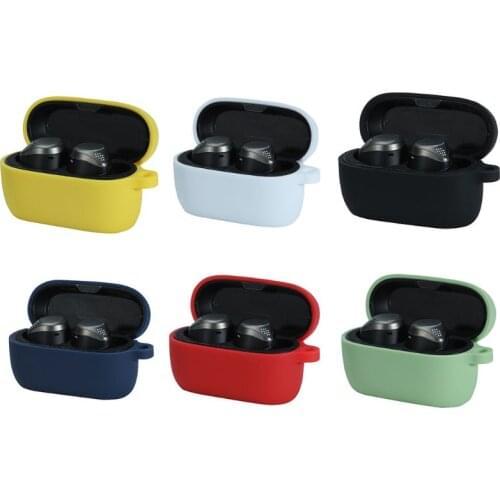 K92F Silicone Earphone Case Shockproof Protective Cover for Jabra Elite Active 75t