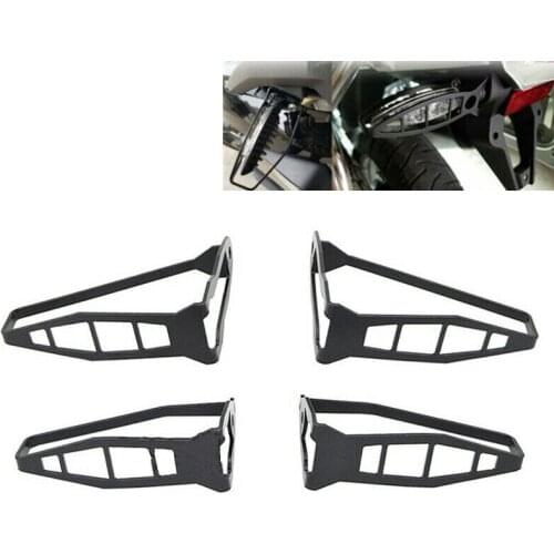 Motorcycle Steel Turn Signal Indicator Light Grill Protector Cover For BMW F800 GS 2008-2012 HP4 2012-2015 S1000RR 2012-2015