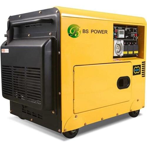 Super Silent Turbo Generator Portable 8KVA Home