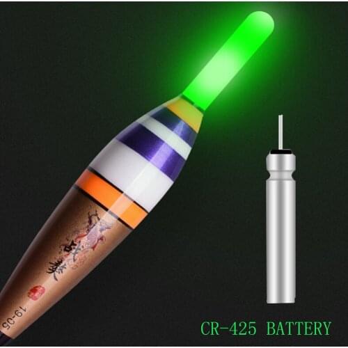 LED Electric Float Light Fishing Float Tackle Luminous Electronic Float With Battery float buoy For Fishing Accessories