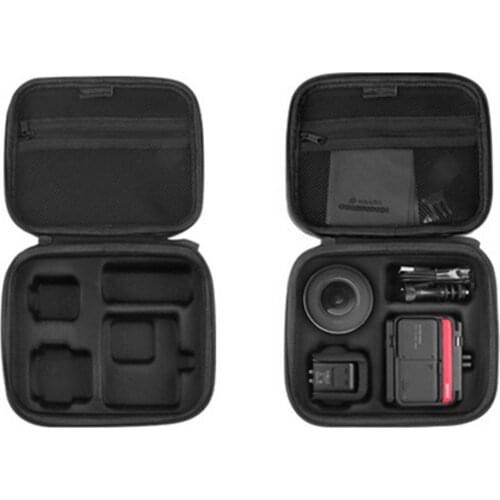 Large Capacity Protective Case for Insta360 ONE R Shockproof Panoramic Action Camera Accessories Lens Cable Storage Bag