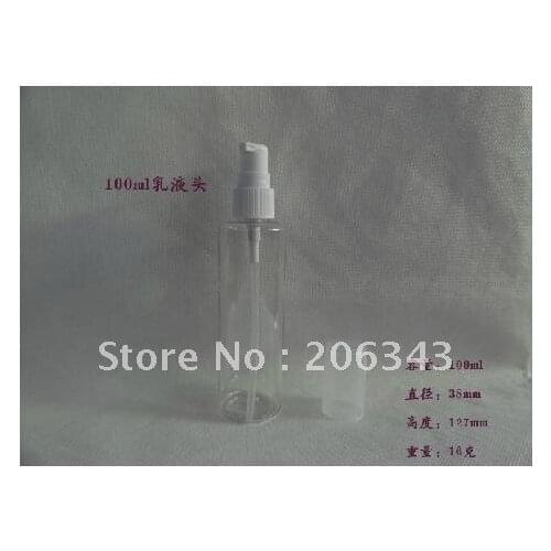 100ML transparent lotion bottle or toilet water bottle