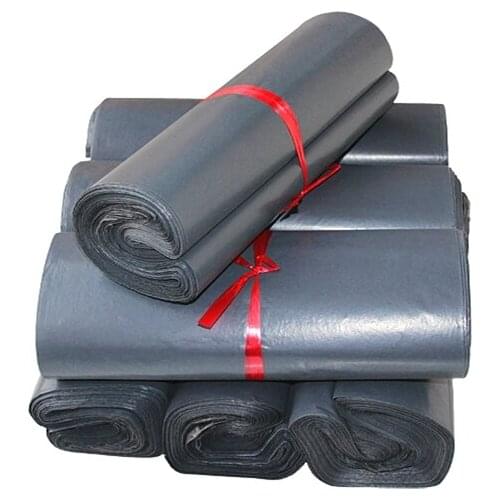 100pcs/lot,Black 45cm x51cm +4 cm poly mailer,mailing bags,17.7"*20" express envelope bags,courier bags, Plastic Mailers Bag