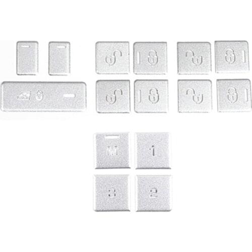 15Pcs Door Window Switch Button Cover Trim for Land Rover Range Rover Sport 2014-2017