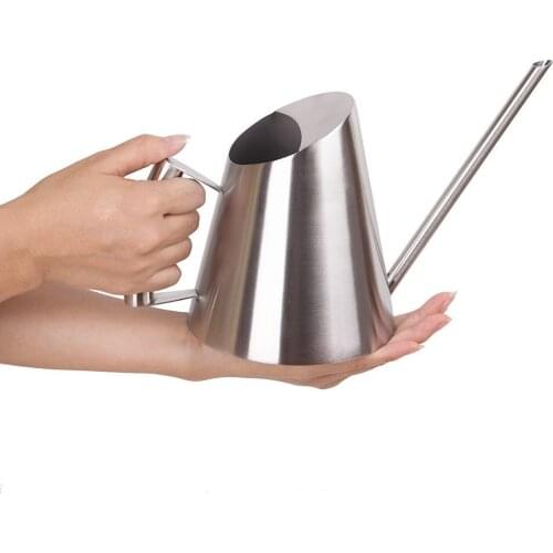 900ml Stainless Steel Garden Watering Can gardening tools and equipment Water Bottle Spray Pot for Watering Plants Flower
