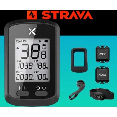 XOSS G+ Wireless MTB Speedometer For Cycling GPS Computer Ant+ Magene Bicycle Cadence Sensor Heart Rate Belt Road Bike Odometer