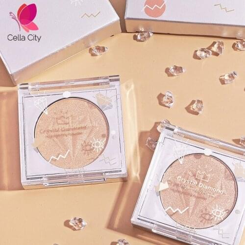 Cellacity Diamond High Gloss Repair Powder Face Brightening Pearlescent Glitter Powder Lying Silkworm Shadow Nose Shadow Powder