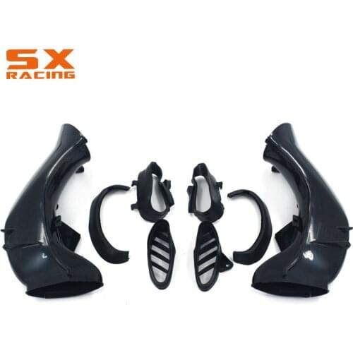 Motorcycle Black Plastic Air Intake Tube Duct Pipe For YAMAHA YZF-R1 YZFR1 YZF R1 2004-2006 04 05 06