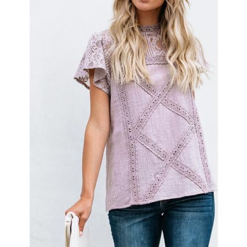 Dear Heart Short Sleeve Blouses