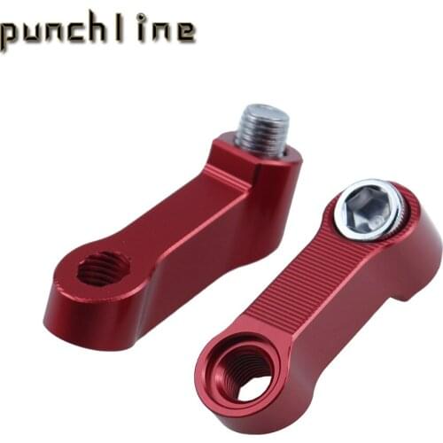 Fit For HONDA CRF1000L CRF1100L CRF450L CRF250L CRF250 RALLY mirror riser extenders spacers extension adapter adaptor