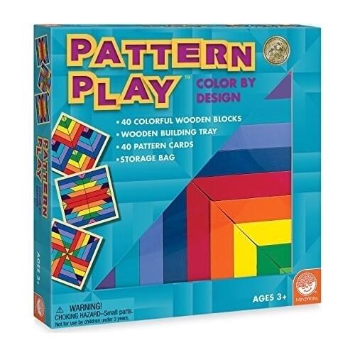 Mindware Pattern Play Pattern Game-BOX GAME-STRATEGIES-INTELLIGENCE-DEVELOPER CHILD OF GAME-FIGURE COLORFUL PATTERNS