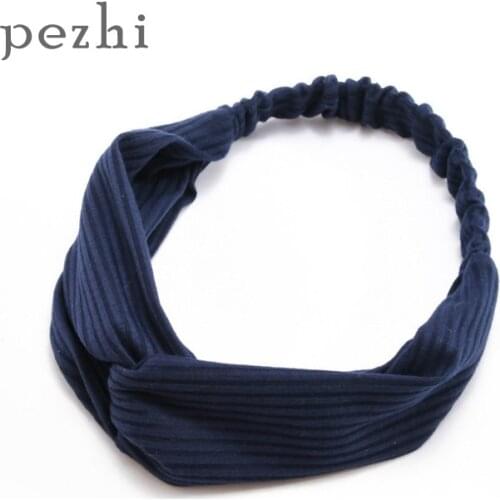 New Simple Xiaoqingxin Hair Strip girl with Pure Beam lady Spring Autumn Knitted HairAccessories hairband