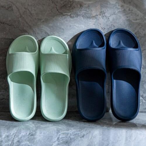 2020 summer non-slip sandals and slippers female household slippers simple indoor home bathroom shoes soft couple shoes men
