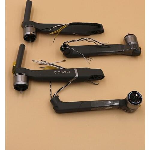 Original DJI Mavic 2 pro/zoom Front Left/ Front Right/Left Rear/Right Rear Motor Arm for DJI Mavic 2 pro/zoom drone Repair Parts