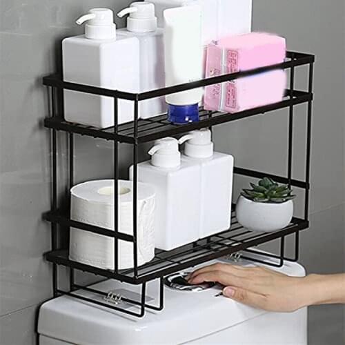 Bathroom over Toilet Storage over Toilet Shelf over Toilet Storage Shelf No Drilling Rustproof Bathroom Organizer