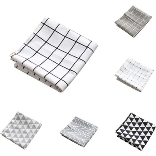 40x60cm Simple Cotton Linen Napkin Dining Mat Placemat Pastoral Decor Japanese-style Classic Insulated Pad Kitchen Accessories