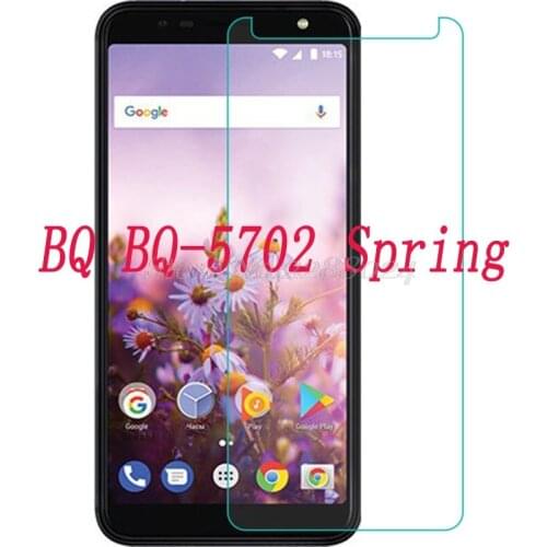 Smartphone 9H Tempered Glass for BQ BQ-5702 Spring 5702 5.7" GLASS Protective Film Screen Protector cover phone
