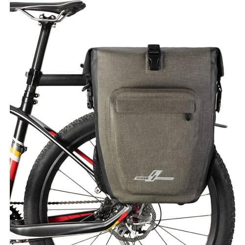30L Multifunctional Bicycle Rear Seat Bag Outdoor Cycling Bike Rack Bag Rear Trunk Pannier Backseat Bag Handbag Waterproof