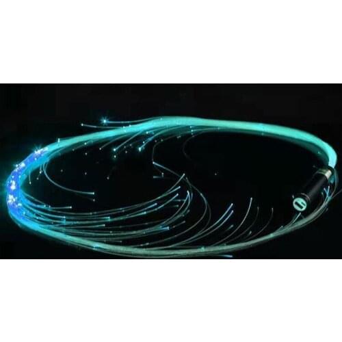 Super bright LED Fiber Optic Whip Rechargeable Pixel Light-up Whip Light Perfect f/Dance Party Light show Rave EDM Music Festiva